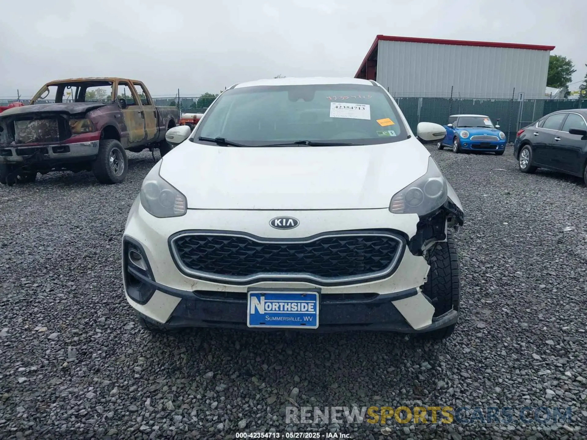 12 fotografías del automóvil dañado KNDPMCAC2M7891550 KIA SPORTAGE 2021