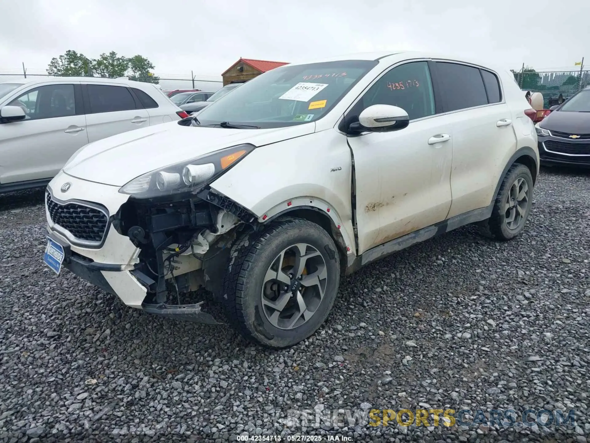 6 fotografías del automóvil dañado KNDPMCAC2M7891550 KIA SPORTAGE 2021