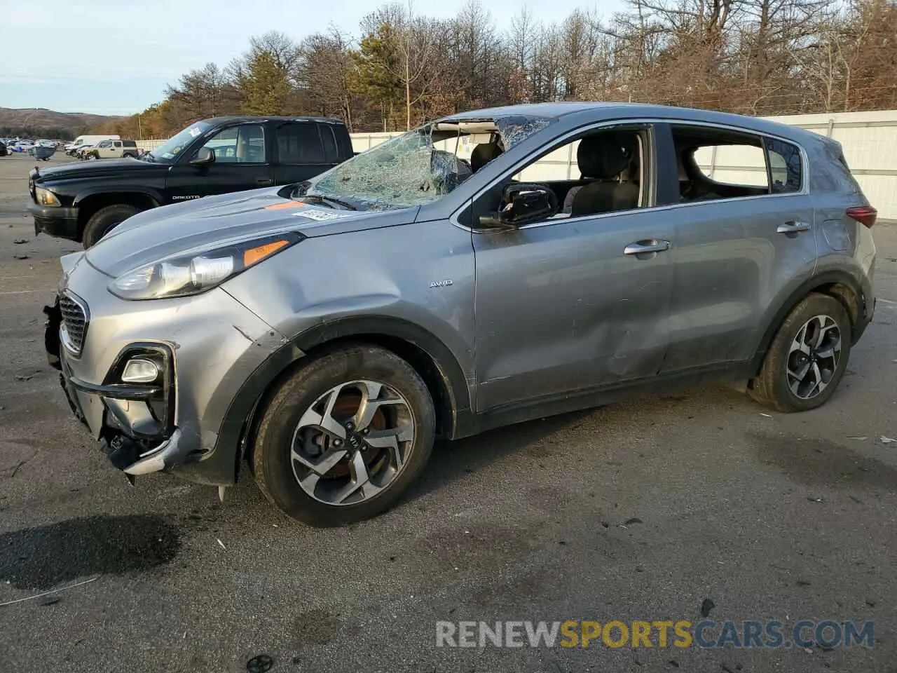 1 fotografías del automóvil dañado KNDPMCAC2M7897848 KIA SPORTAGE 2021