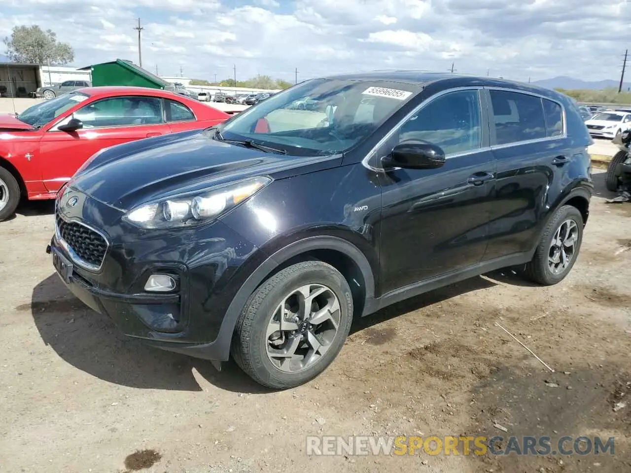 1 fotografías del automóvil dañado KNDPMCAC2M7917032 KIA SPORTAGE 2021