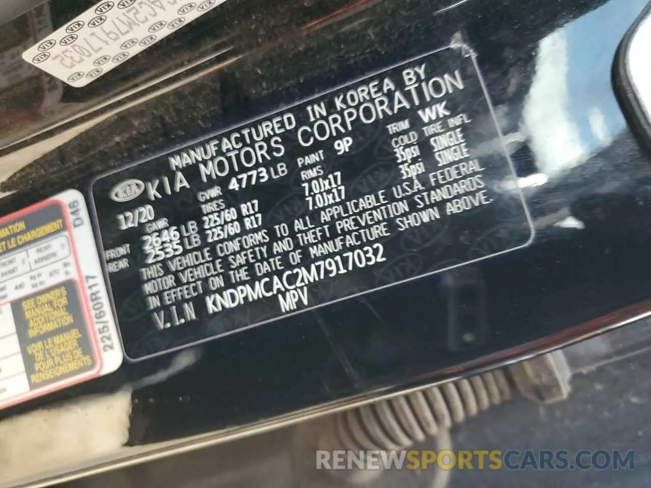 13 fotografías del automóvil dañado KNDPMCAC2M7917032 KIA SPORTAGE 2021