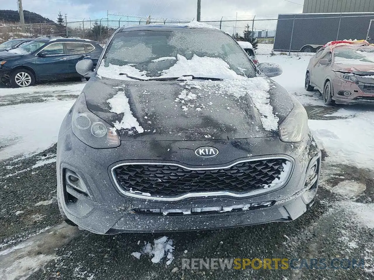 5 fotografías del automóvil dañado KNDPMCAC3M7853356 KIA SPORTAGE 2021