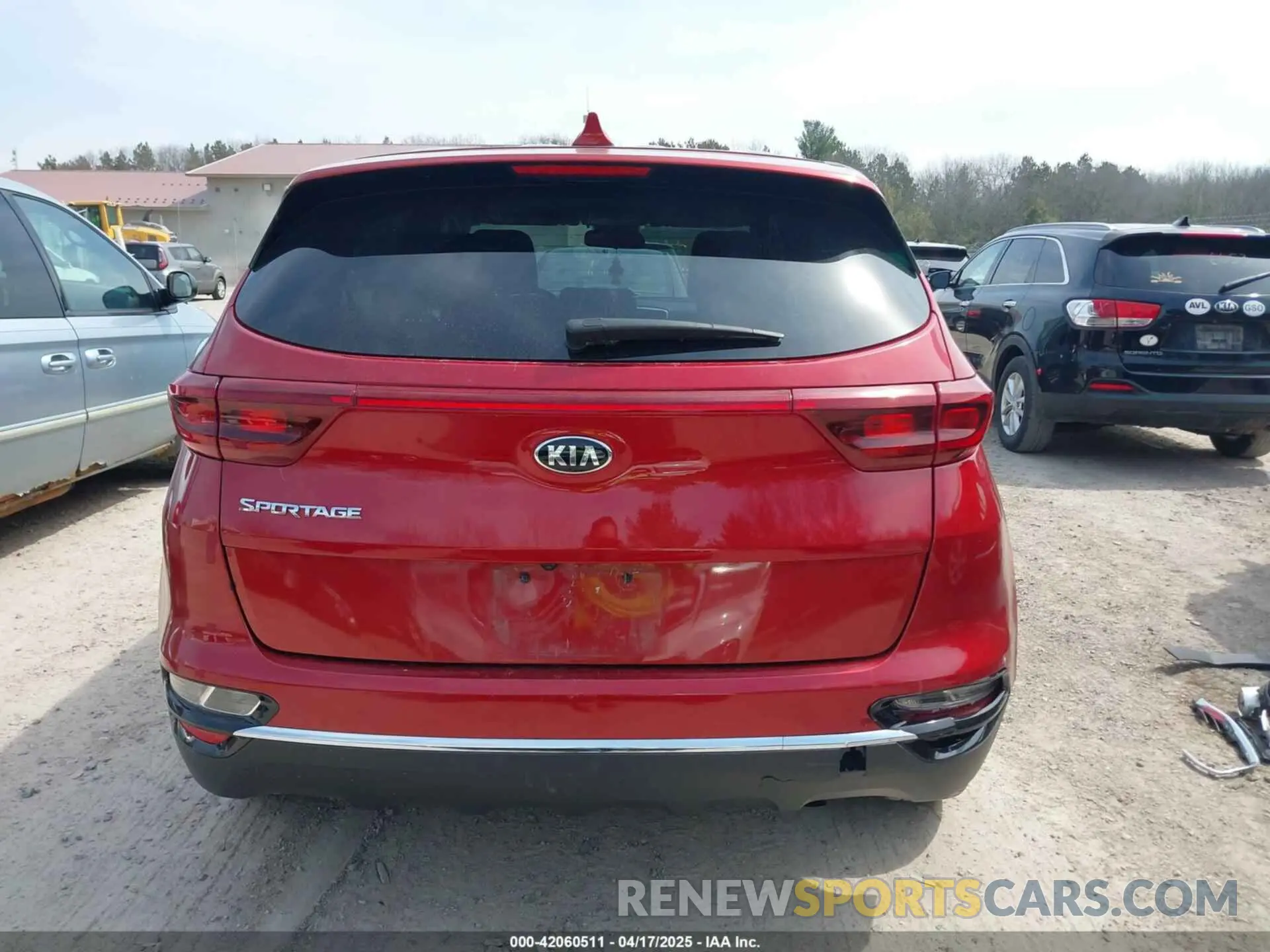 16 fotografías del automóvil dañado KNDPMCAC3M7901633 KIA SPORTAGE 2021
