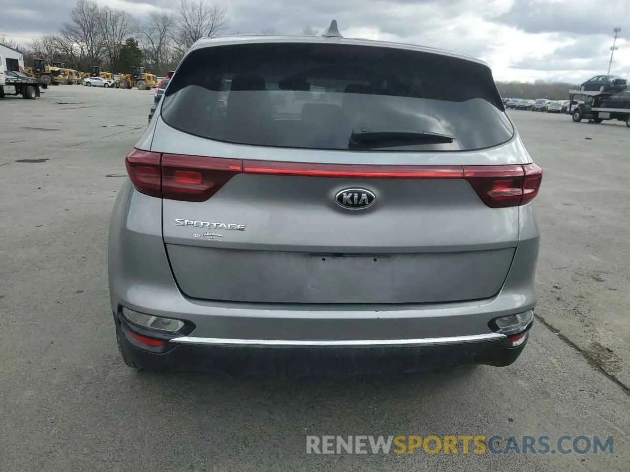 6 fotografías del automóvil dañado KNDPMCAC4M7904833 KIA SPORTAGE 2021