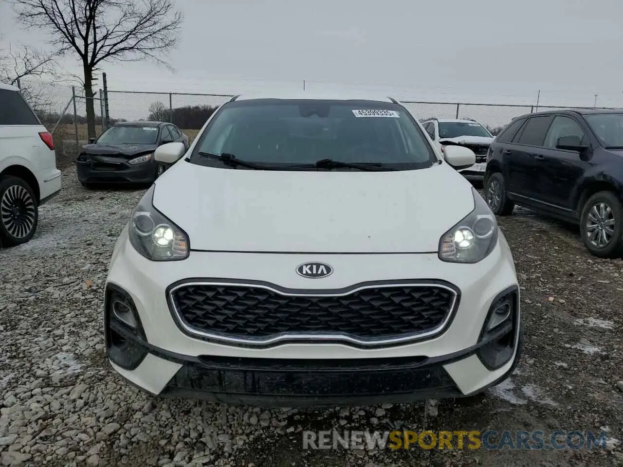 5 fotografías del automóvil dañado KNDPMCAC4M7934253 KIA SPORTAGE 2021
