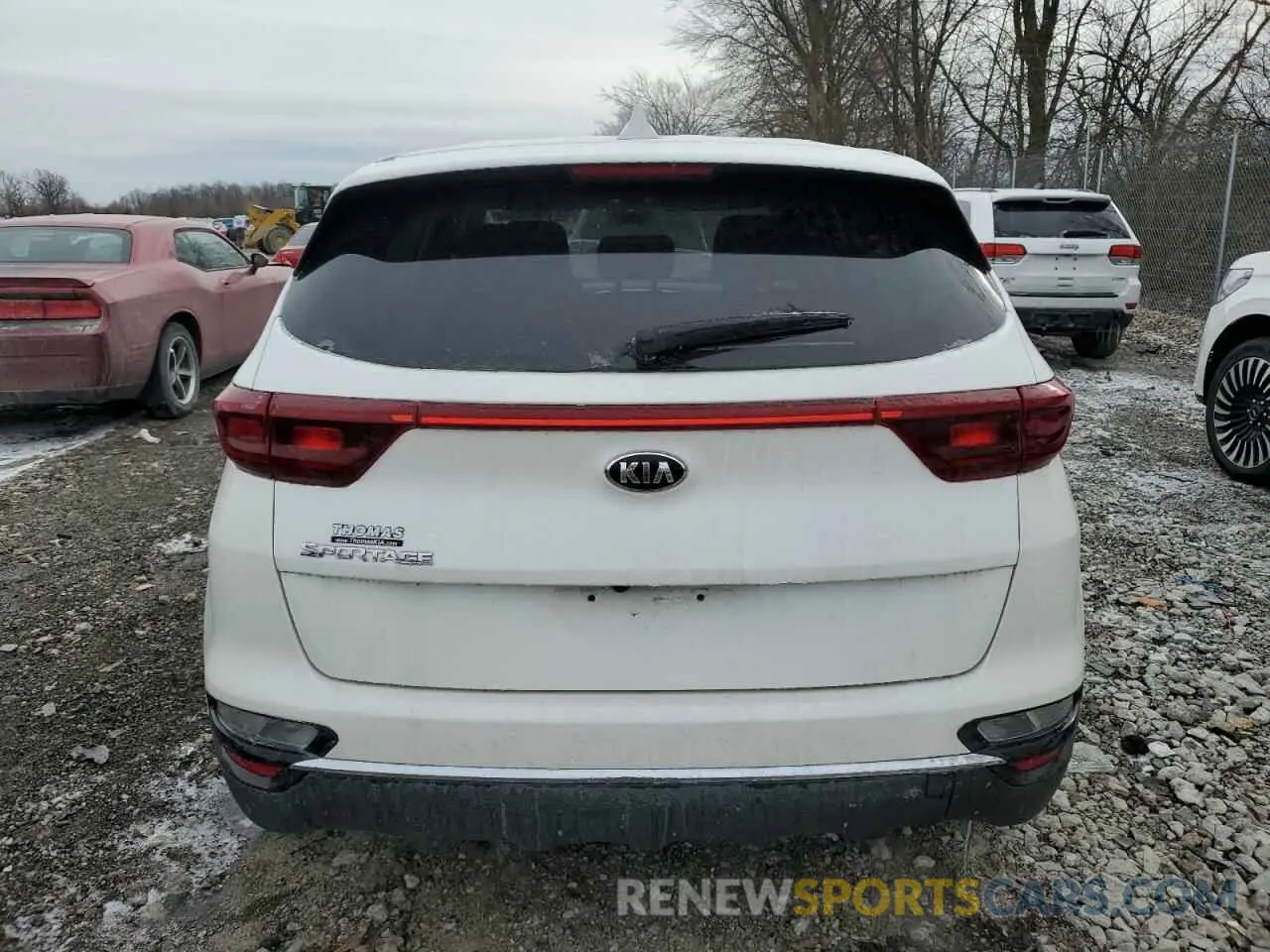 6 fotografías del automóvil dañado KNDPMCAC4M7934253 KIA SPORTAGE 2021