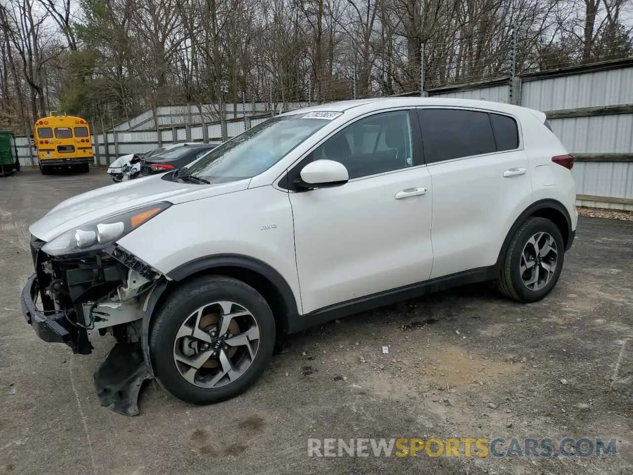 1 fotografías del automóvil dañado KNDPMCAC6M7916871 KIA SPORTAGE 2021
