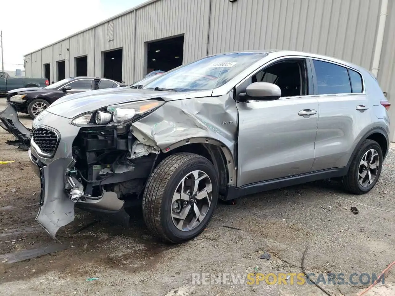 1 fotografías del automóvil dañado KNDPMCAC6M7933640 KIA SPORTAGE 2021