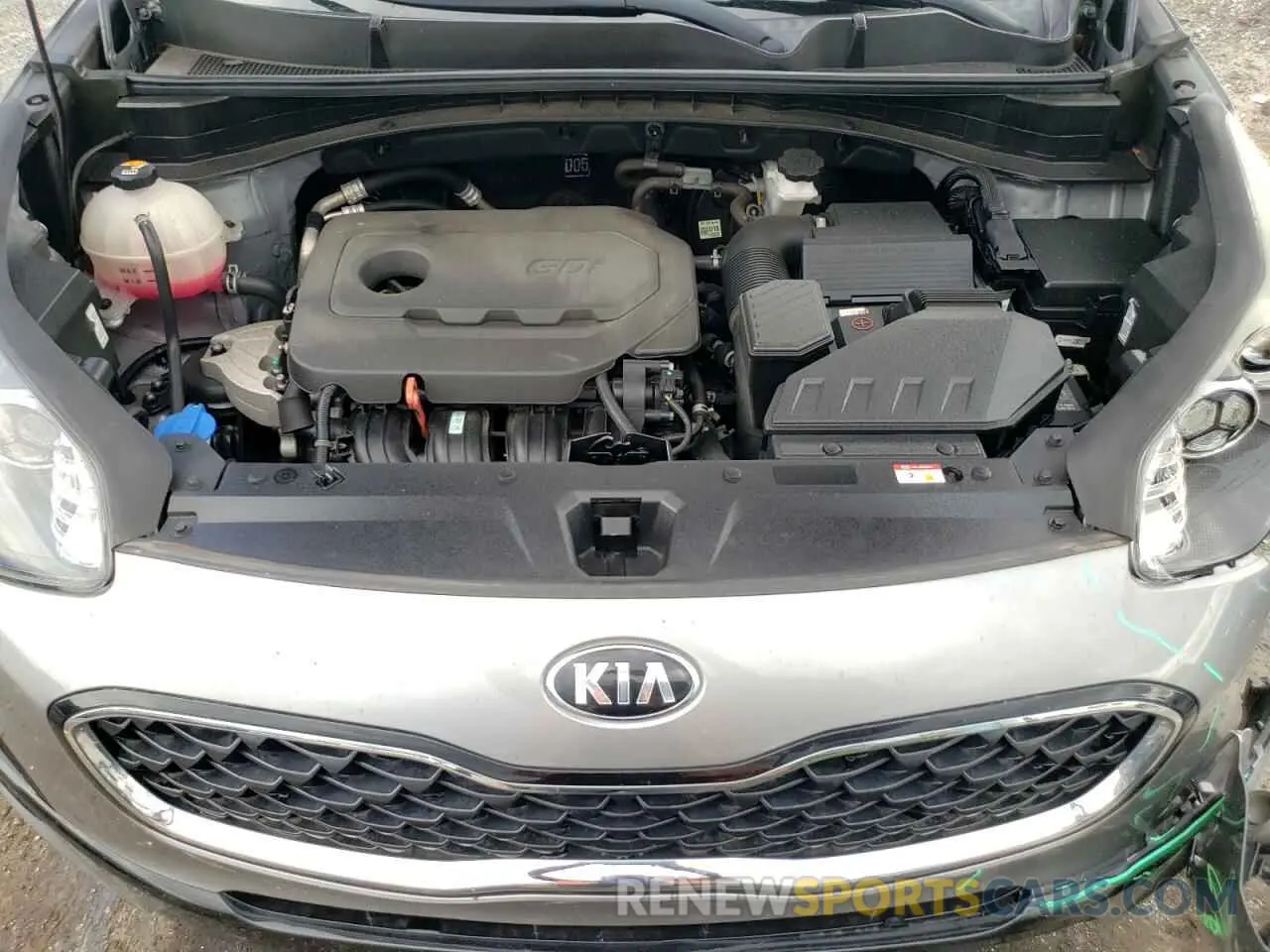 12 fotografías del automóvil dañado KNDPMCAC6M7933640 KIA SPORTAGE 2021