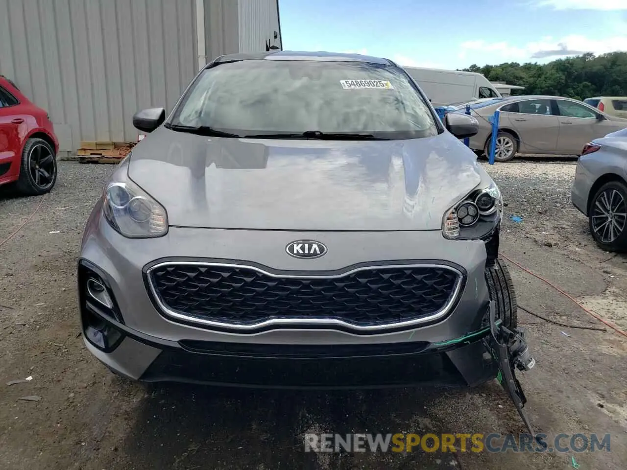5 fotografías del automóvil dañado KNDPMCAC6M7933640 KIA SPORTAGE 2021