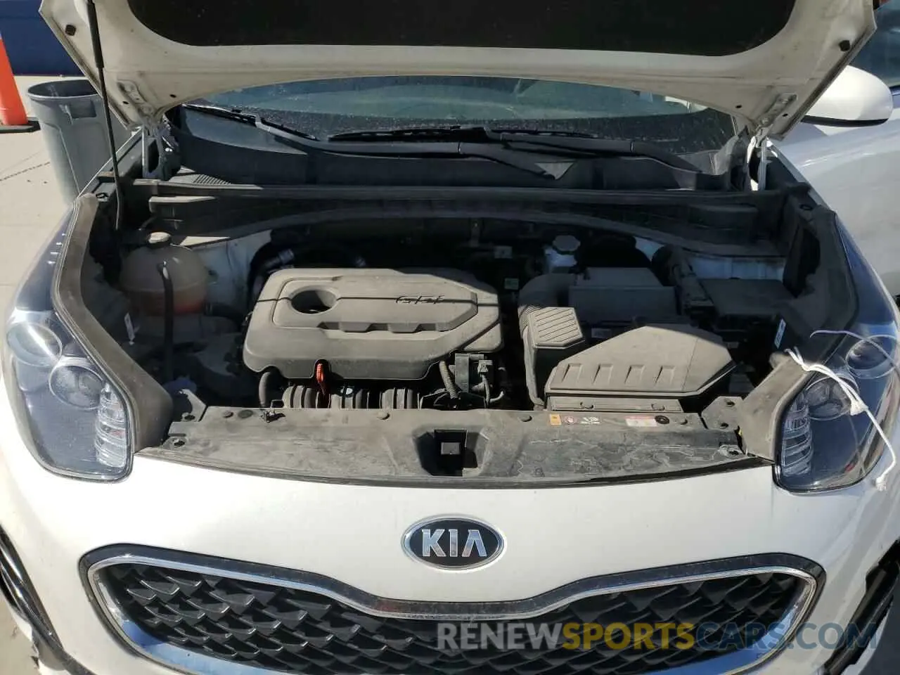12 fotografías del automóvil dañado KNDPMCAC7M7917382 KIA SPORTAGE 2021