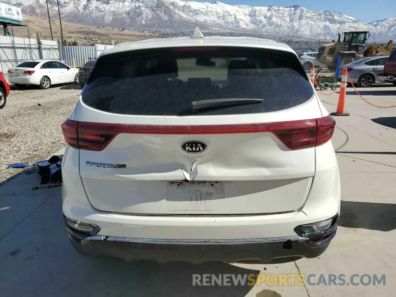 6 fotografías del automóvil dañado KNDPMCAC7M7917382 KIA SPORTAGE 2021
