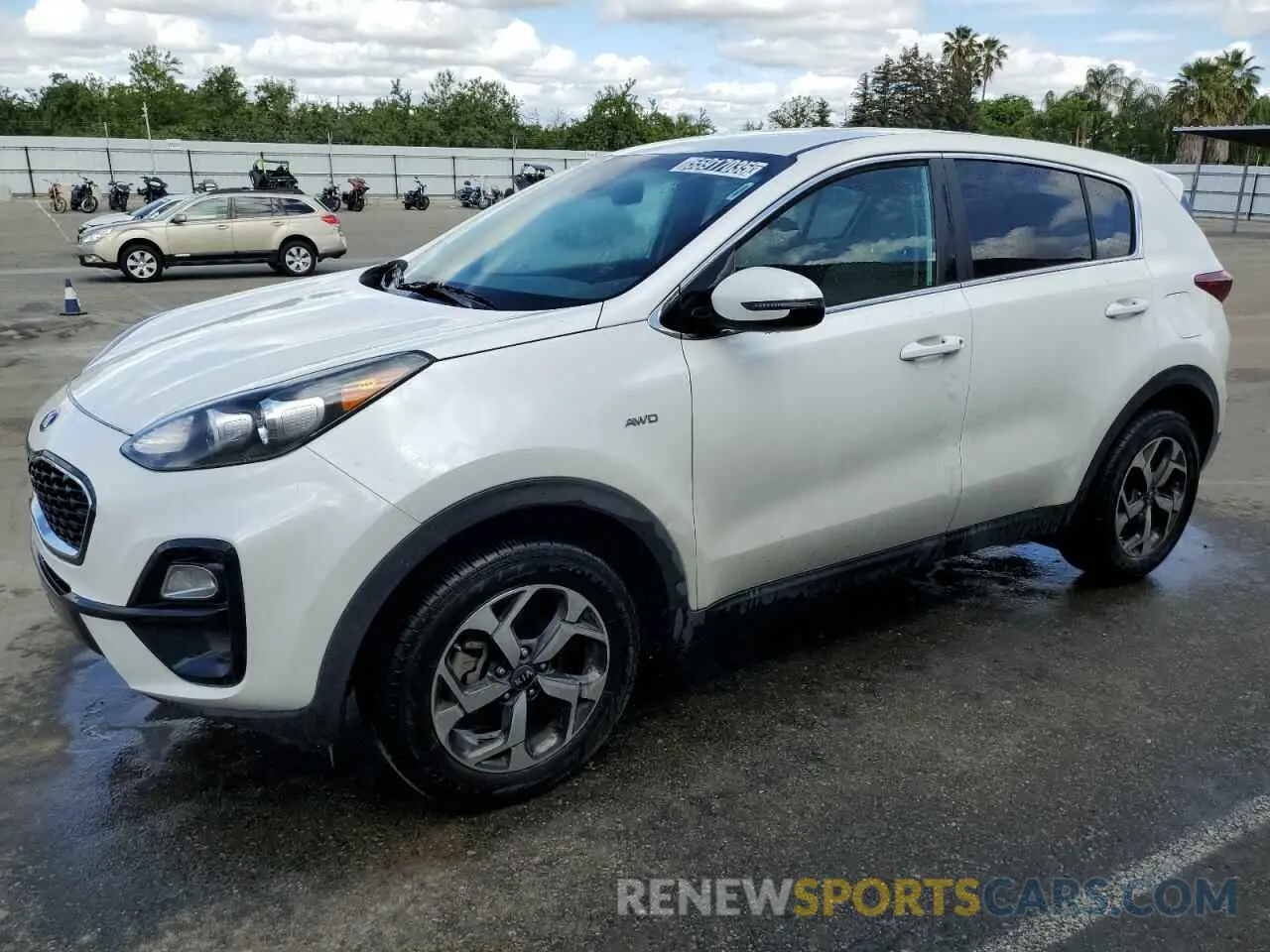 1 fotografías del automóvil dañado KNDPMCAC7M7934179 KIA SPORTAGE 2021