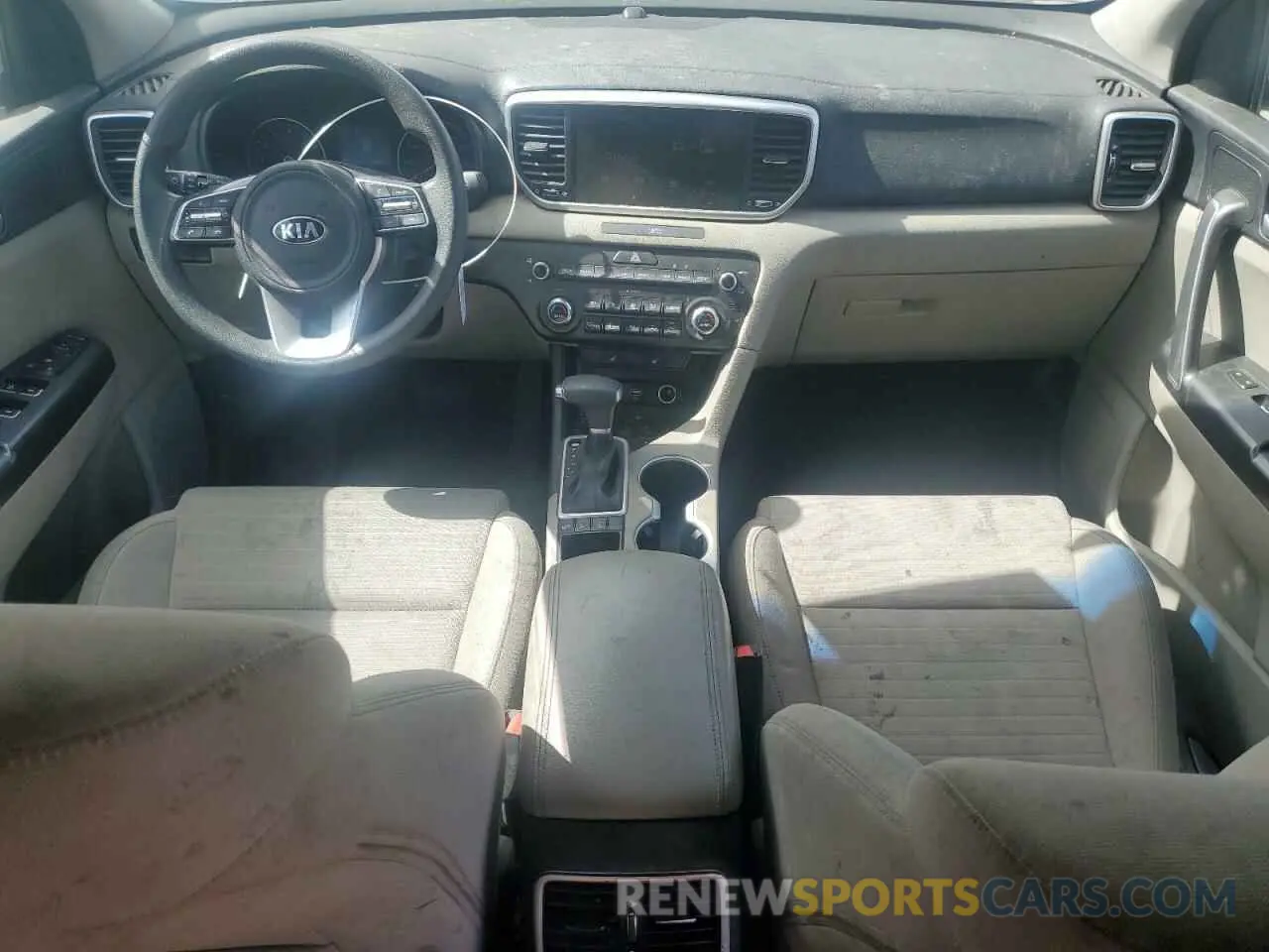 8 fotografías del automóvil dañado KNDPMCAC7M7934179 KIA SPORTAGE 2021