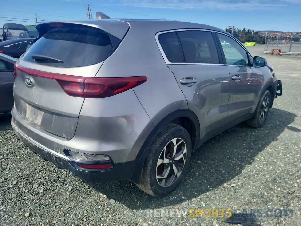 3 fotografías del automóvil dañado KNDPMCAC7M7936272 KIA SPORTAGE 2021