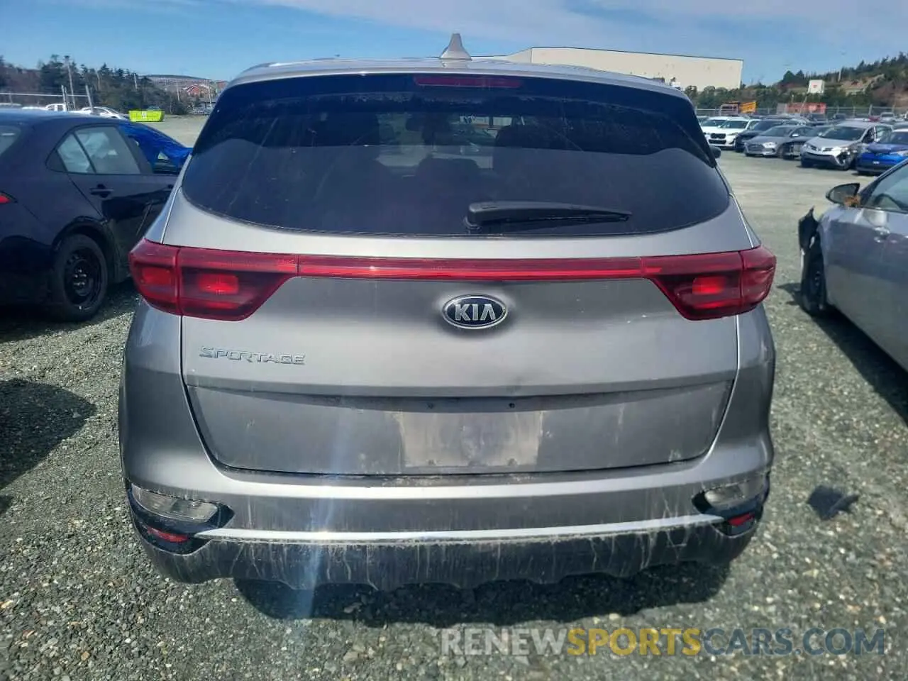 6 fotografías del automóvil dañado KNDPMCAC7M7936272 KIA SPORTAGE 2021