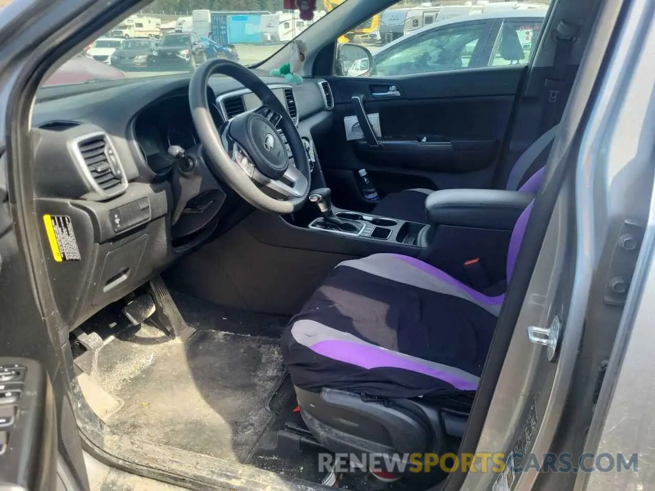 7 fotografías del automóvil dañado KNDPMCAC7M7936272 KIA SPORTAGE 2021