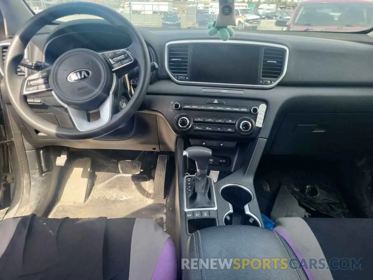 8 fotografías del automóvil dañado KNDPMCAC7M7936272 KIA SPORTAGE 2021