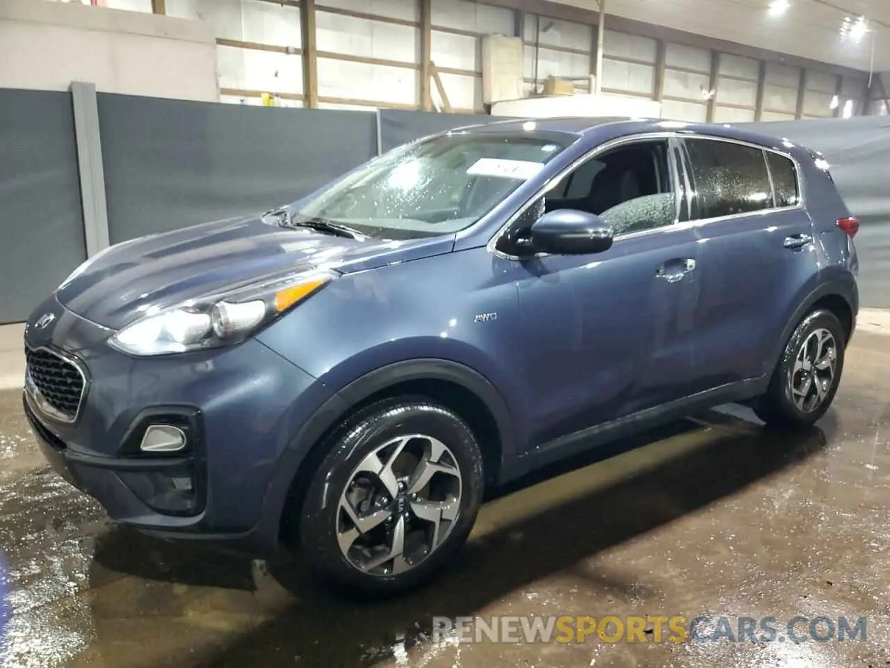 1 fotografías del automóvil dañado KNDPMCAC8M7876857 KIA SPORTAGE 2021