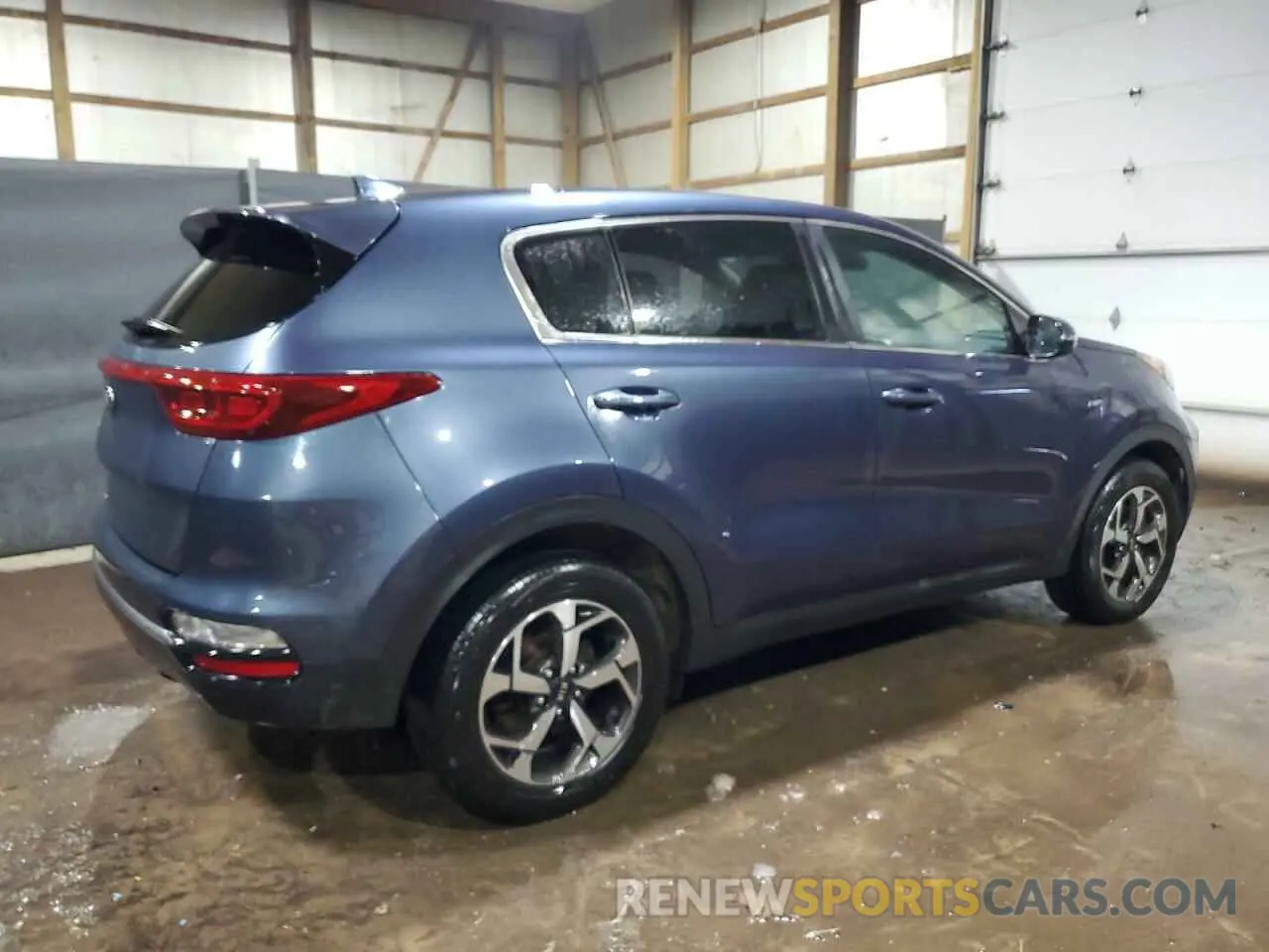 3 fotografías del automóvil dañado KNDPMCAC8M7876857 KIA SPORTAGE 2021