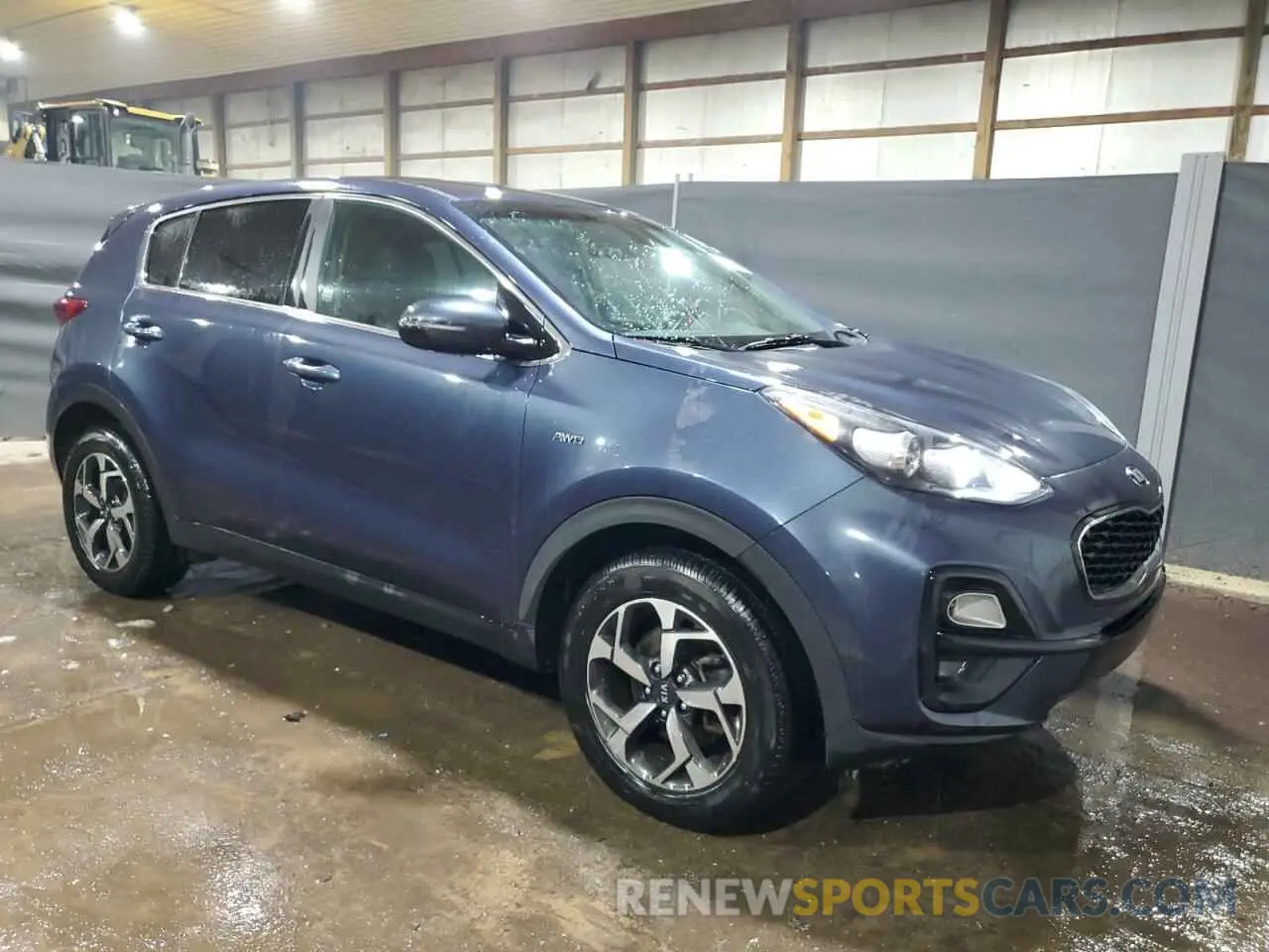 4 fotografías del automóvil dañado KNDPMCAC8M7876857 KIA SPORTAGE 2021