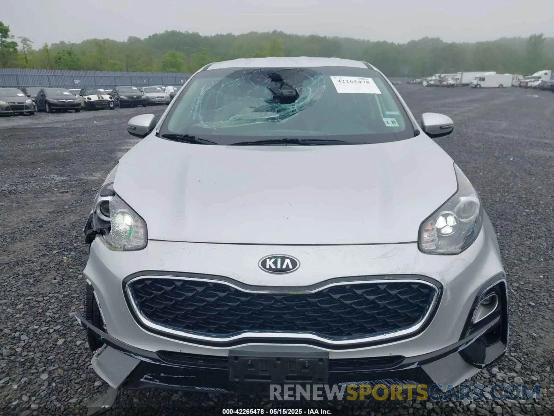12 fotografías del automóvil dañado KNDPMCAC8M7915382 KIA SPORTAGE 2021