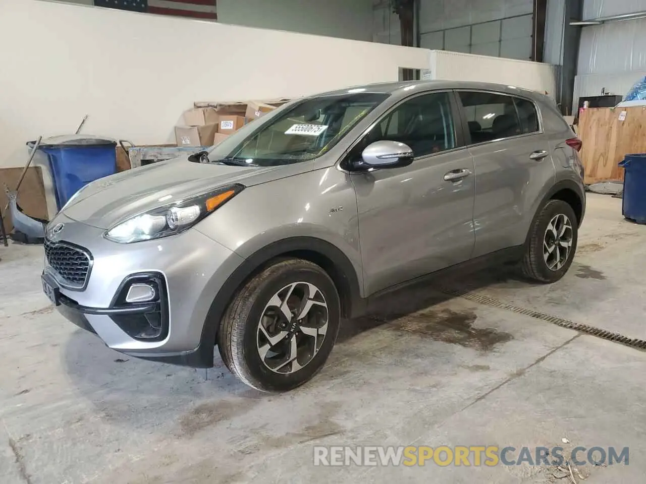 1 fotografías del automóvil dañado KNDPMCAC9M7885972 KIA SPORTAGE 2021