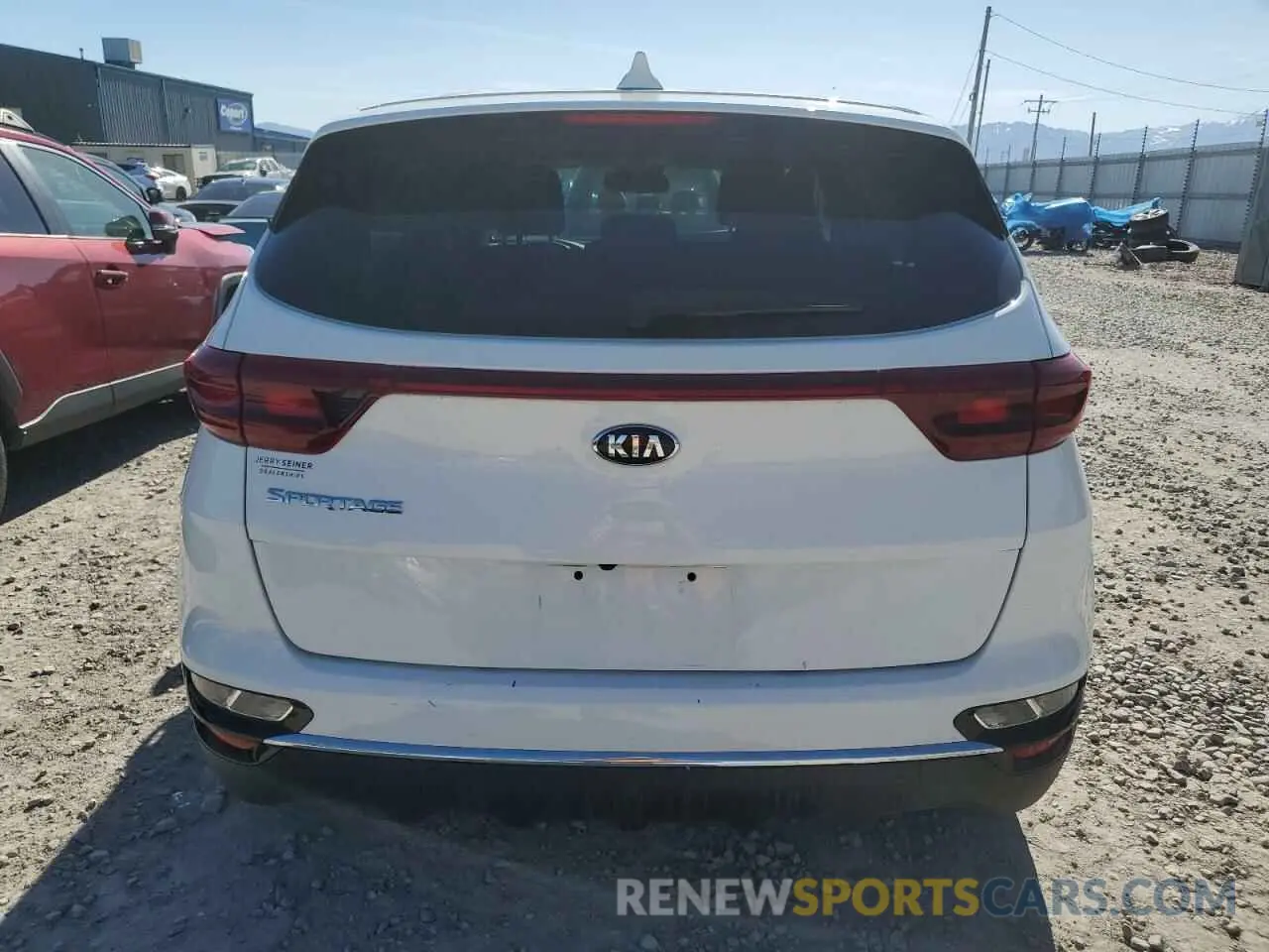 6 fotografías del automóvil dañado KNDPMCAC9M7907730 KIA SPORTAGE 2021