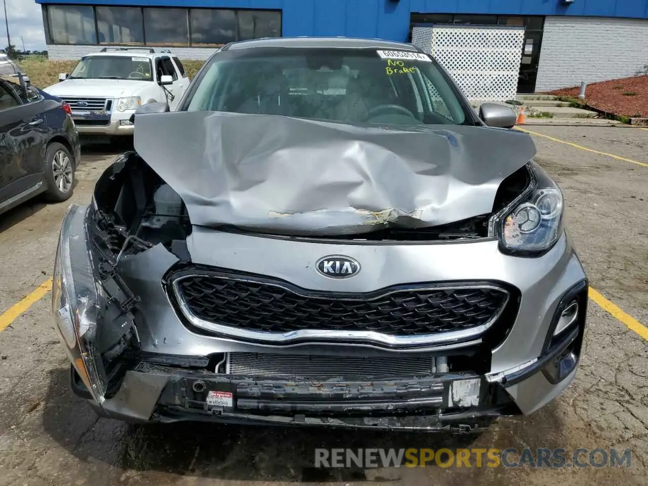5 fotografías del automóvil dañado KNDPMCACXM7843987 KIA SPORTAGE 2021
