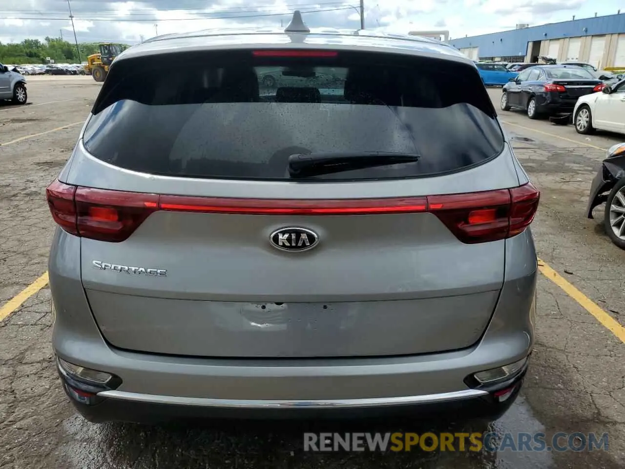 6 fotografías del automóvil dañado KNDPMCACXM7843987 KIA SPORTAGE 2021