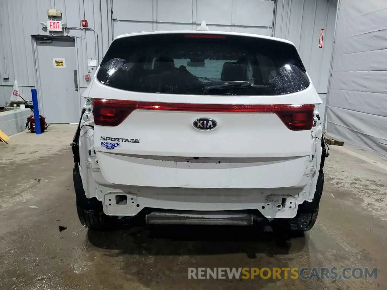 6 fotografías del automóvil dañado KNDPMCACXM7916999 KIA SPORTAGE 2021