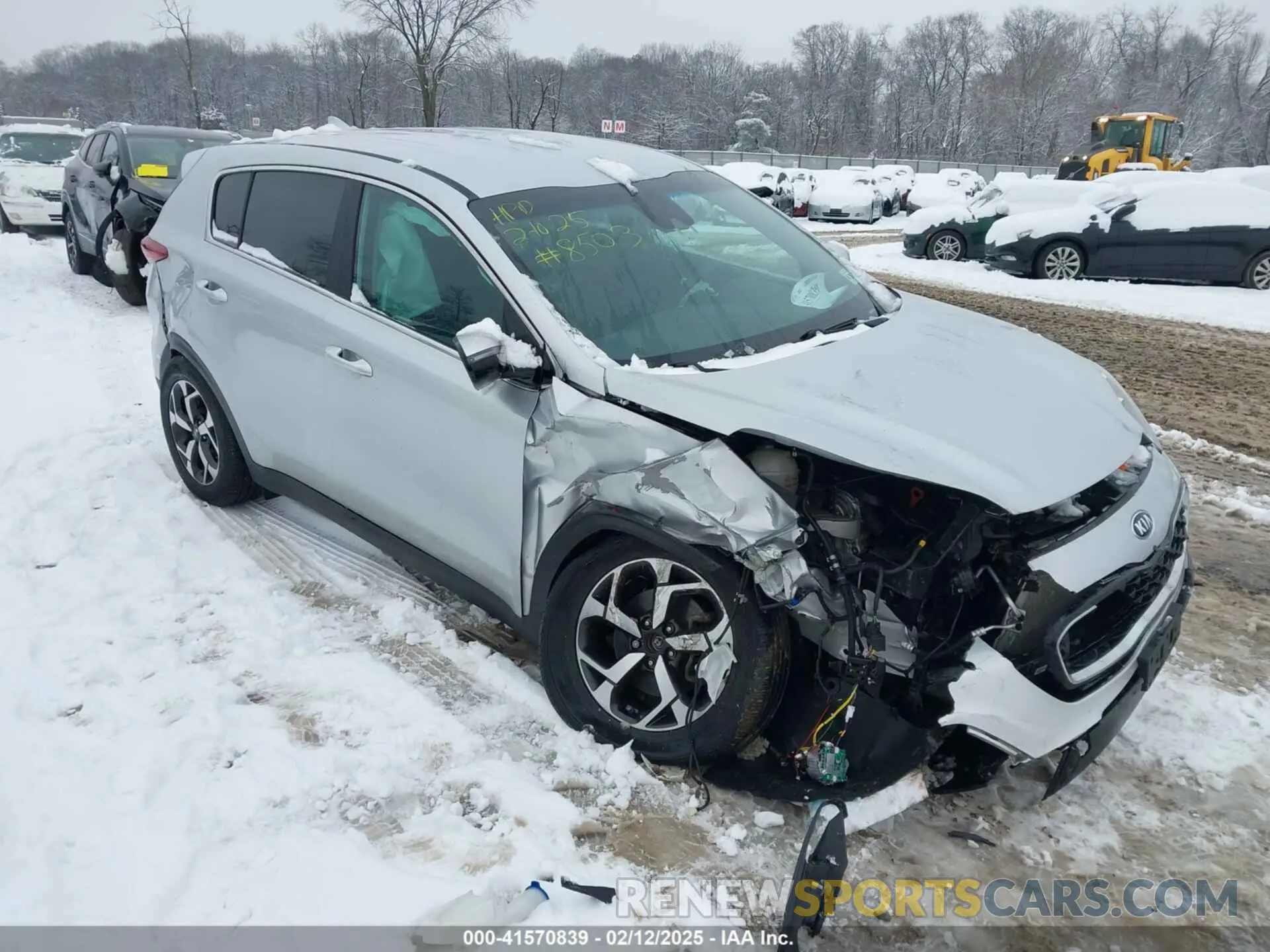 1 fotografías del automóvil dañado KNDPMCACXM7918042 KIA SPORTAGE 2021