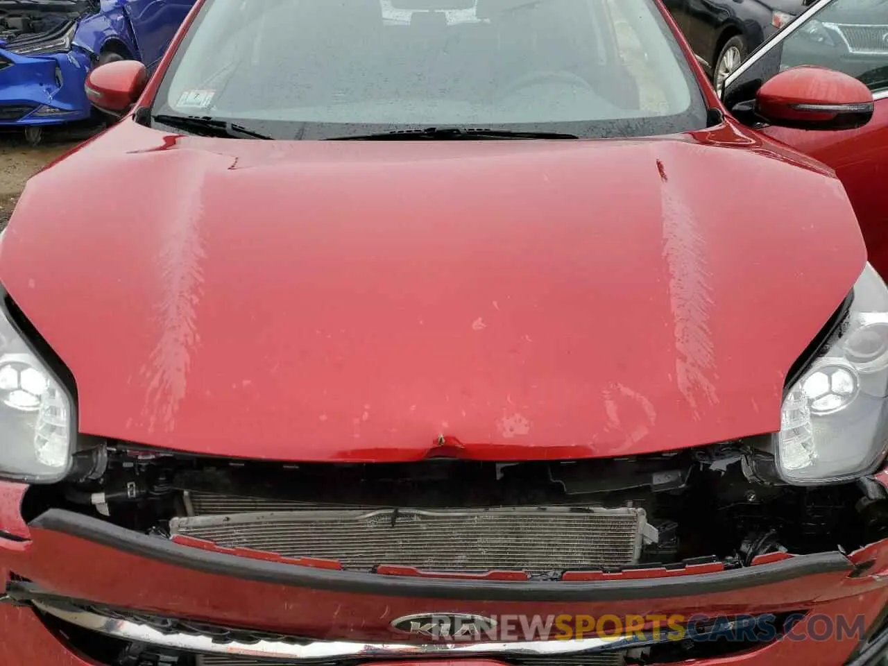 12 fotografías del automóvil dañado KNDPMCACXM7921958 KIA SPORTAGE 2021