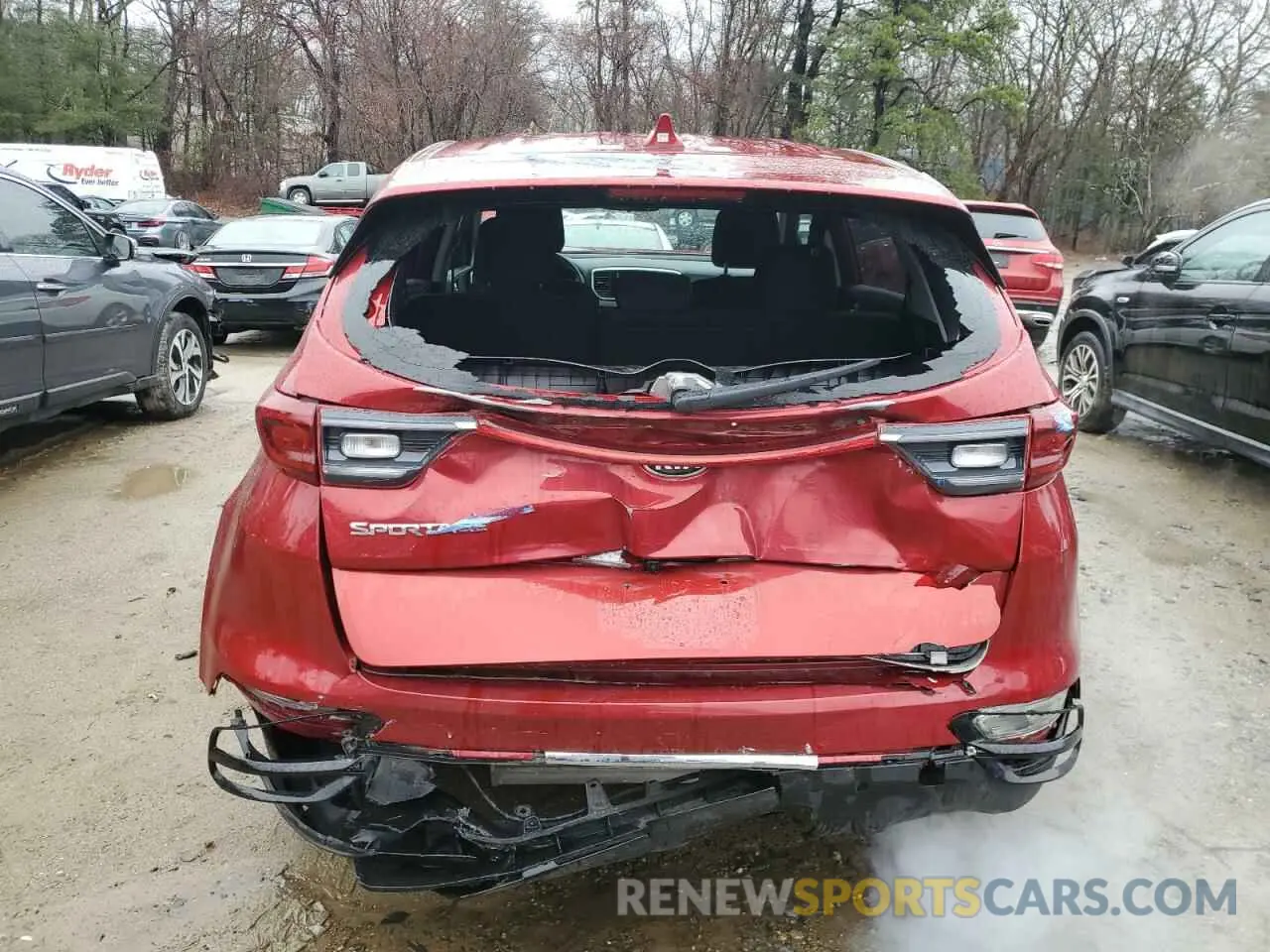 6 fotografías del automóvil dañado KNDPMCACXM7921958 KIA SPORTAGE 2021