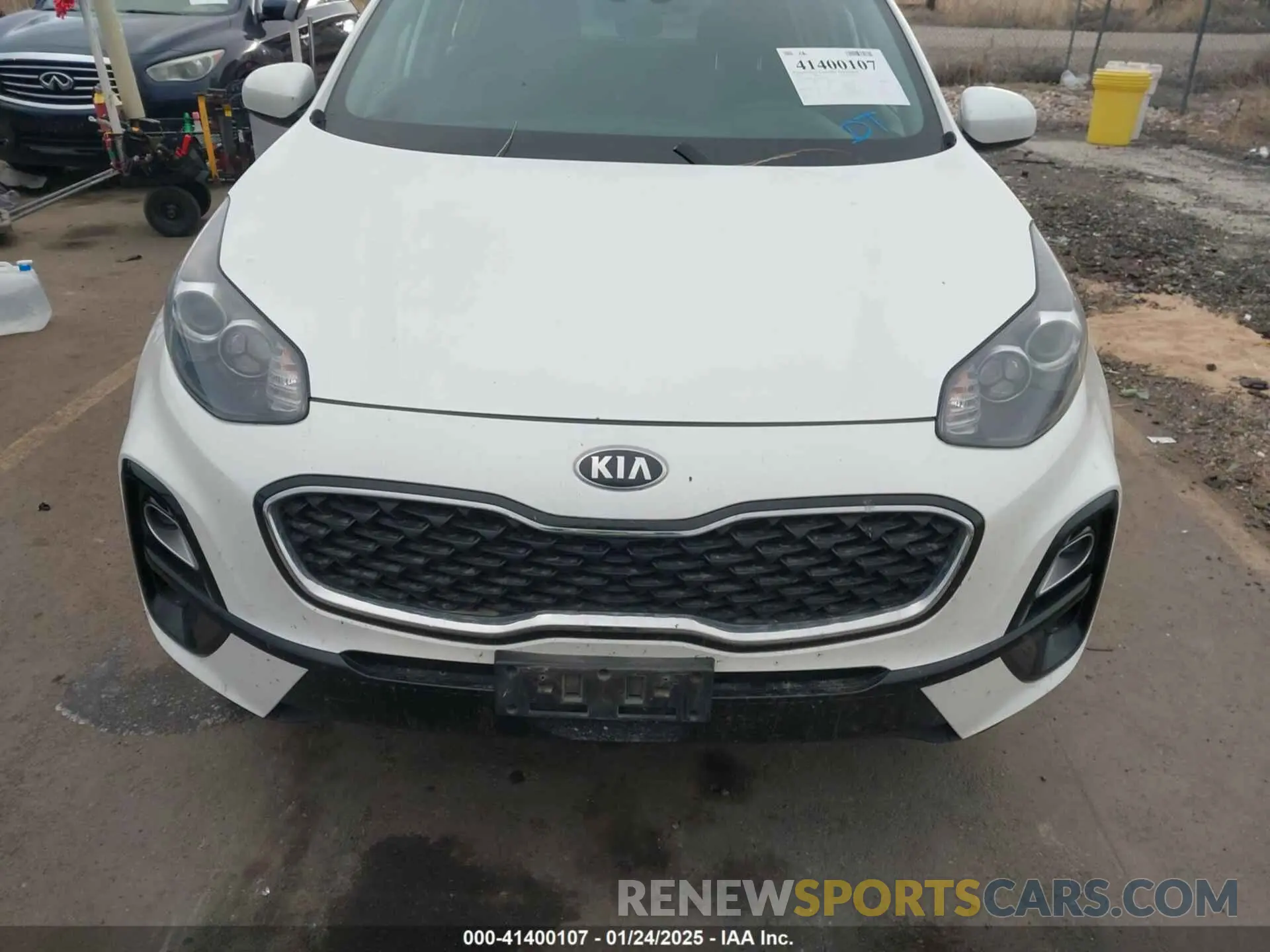 11 fotografías del automóvil dañado KNDPMCACXM7933673 KIA SPORTAGE 2021