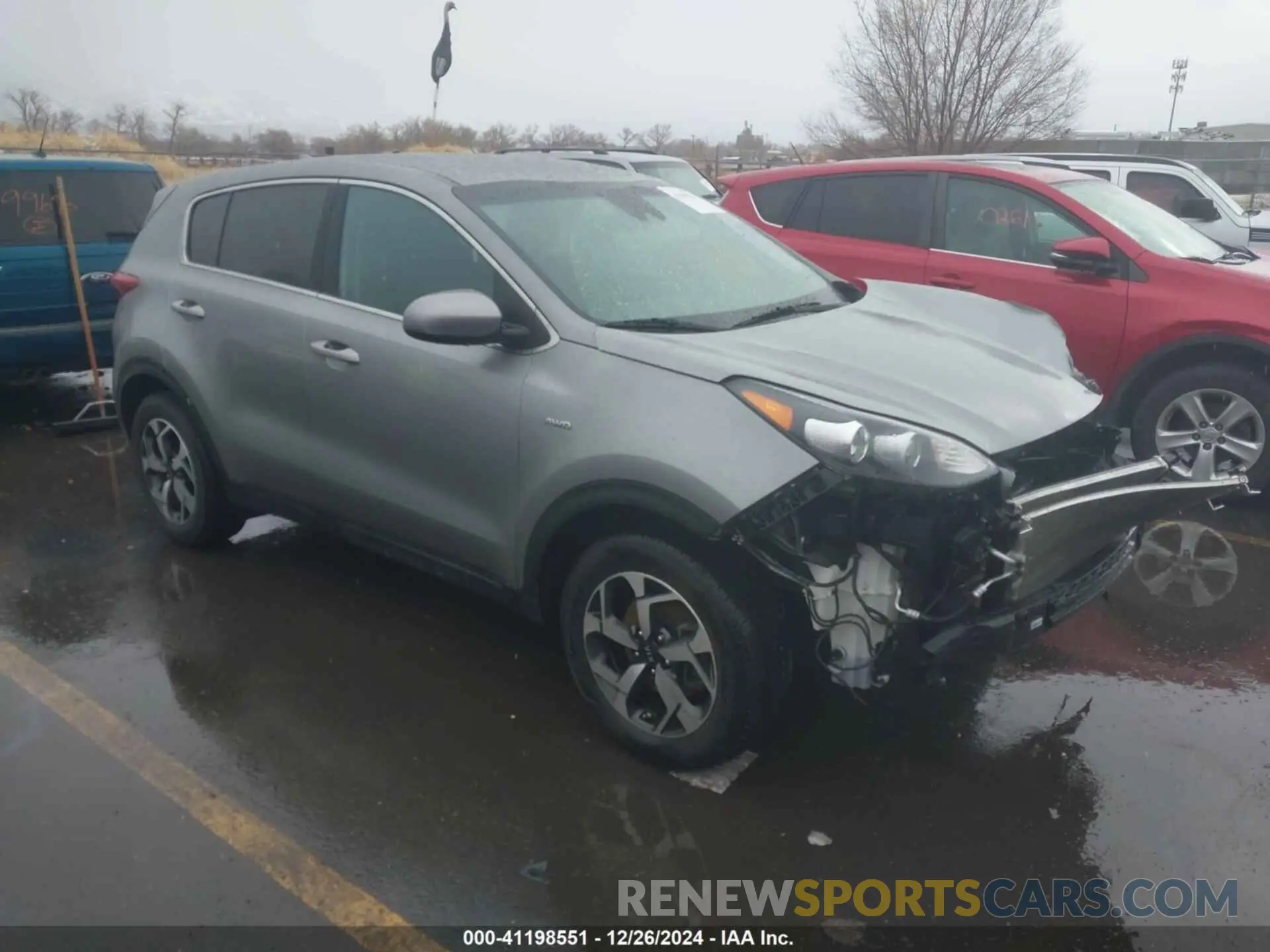 1 fotografías del automóvil dañado KNDPMCACXM7941904 KIA SPORTAGE 2021