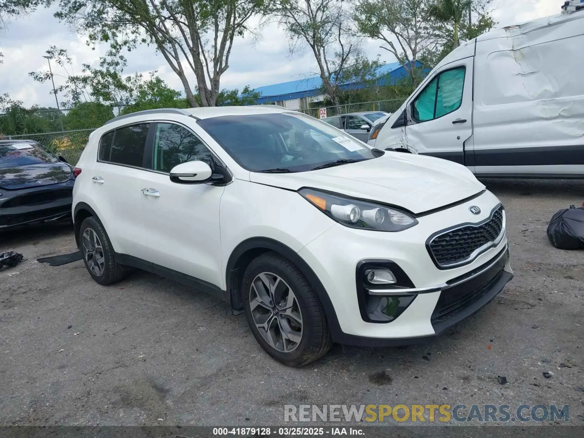 1 fotografías del automóvil dañado KNDPN3AC5M7856515 KIA SPORTAGE 2021
