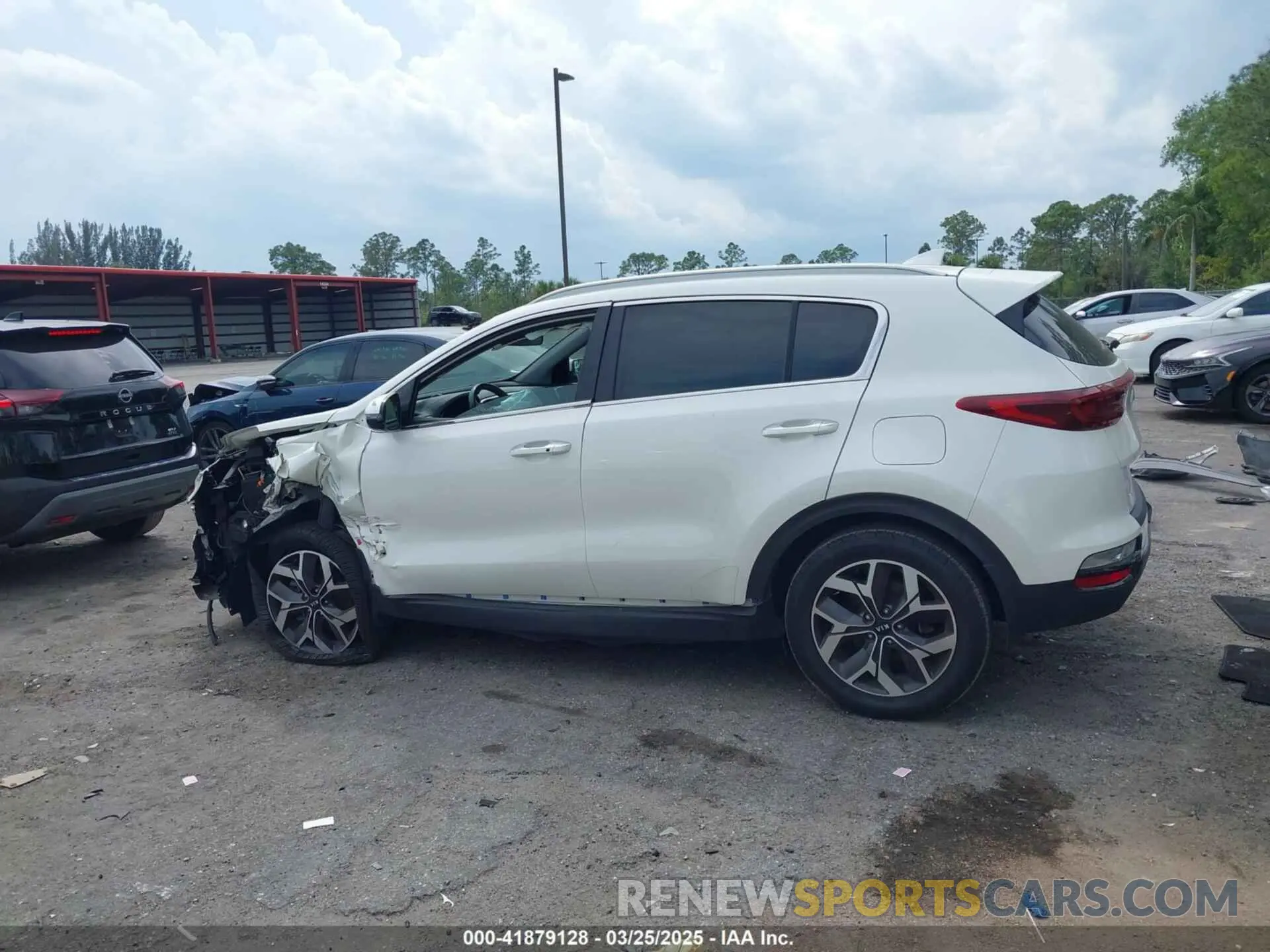 14 fotografías del automóvil dañado KNDPN3AC5M7856515 KIA SPORTAGE 2021