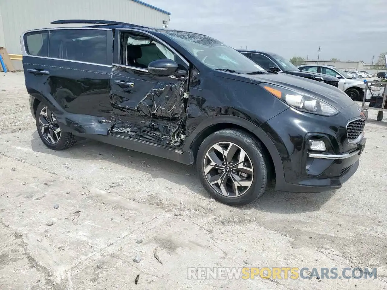 4 fotografías del automóvil dañado KNDPN3AC6M7928743 KIA SPORTAGE 2021