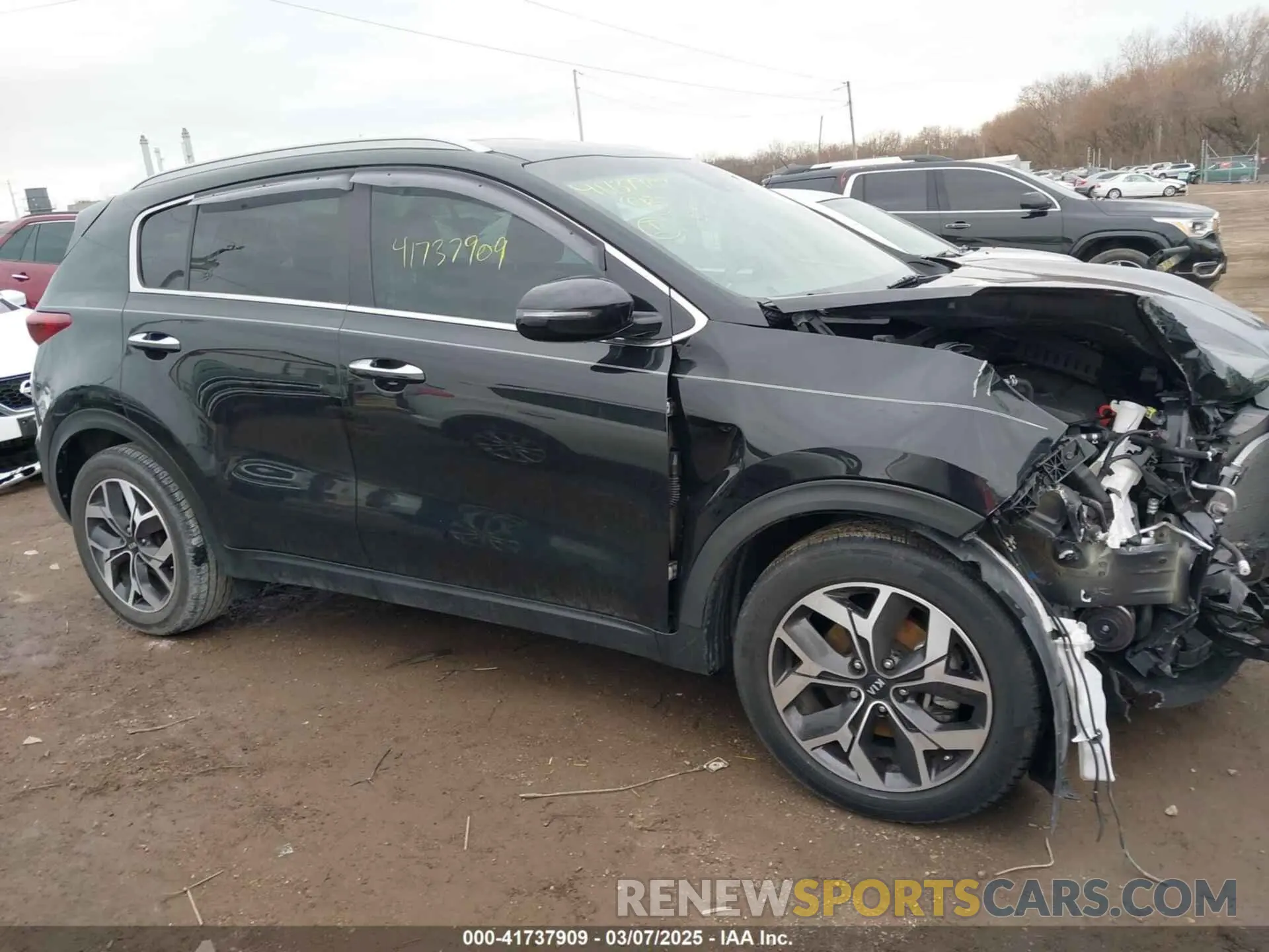 12 fotografías del automóvil dañado KNDPN3AC8M7912771 KIA SPORTAGE 2021