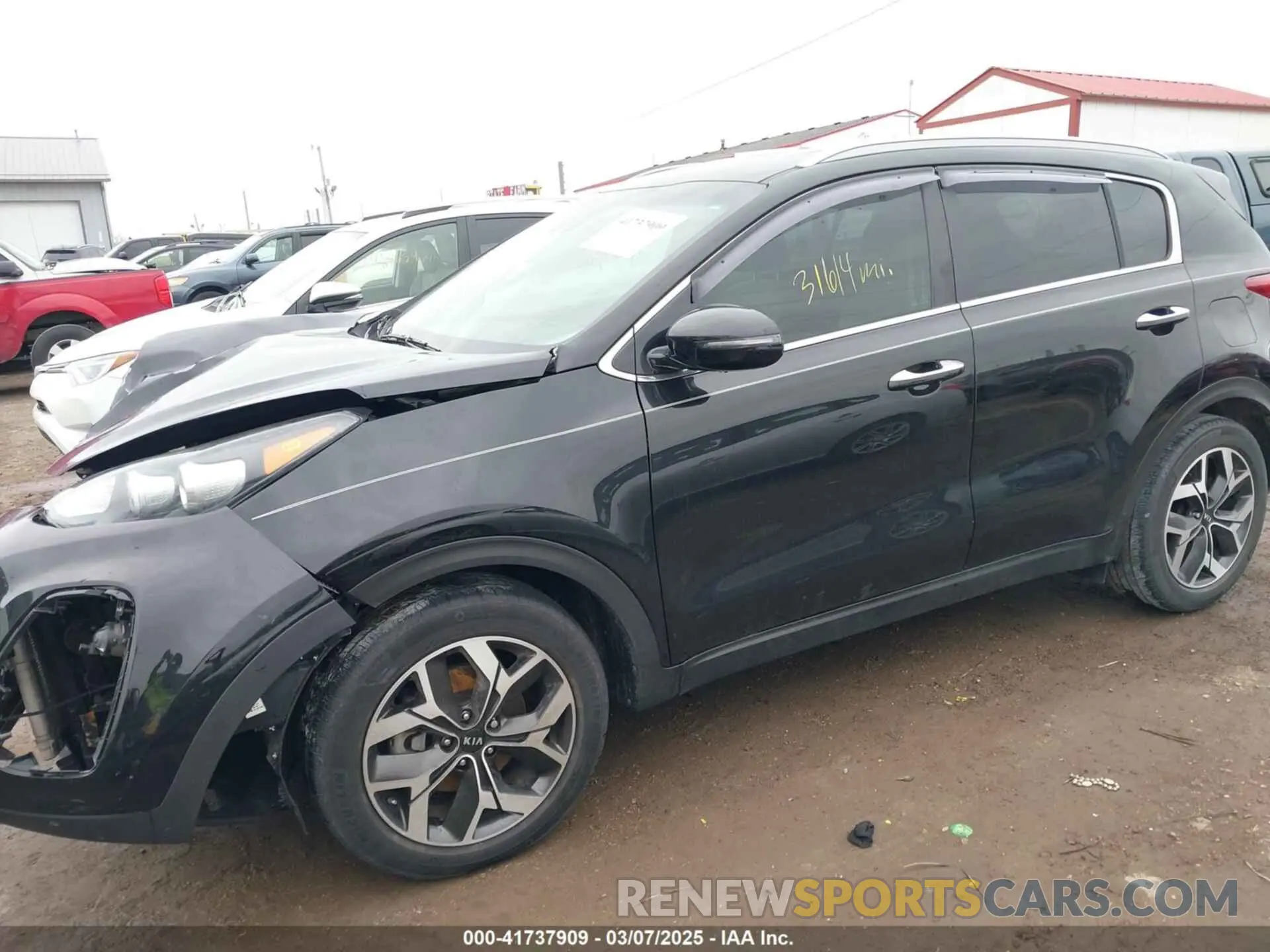 13 fotografías del automóvil dañado KNDPN3AC8M7912771 KIA SPORTAGE 2021