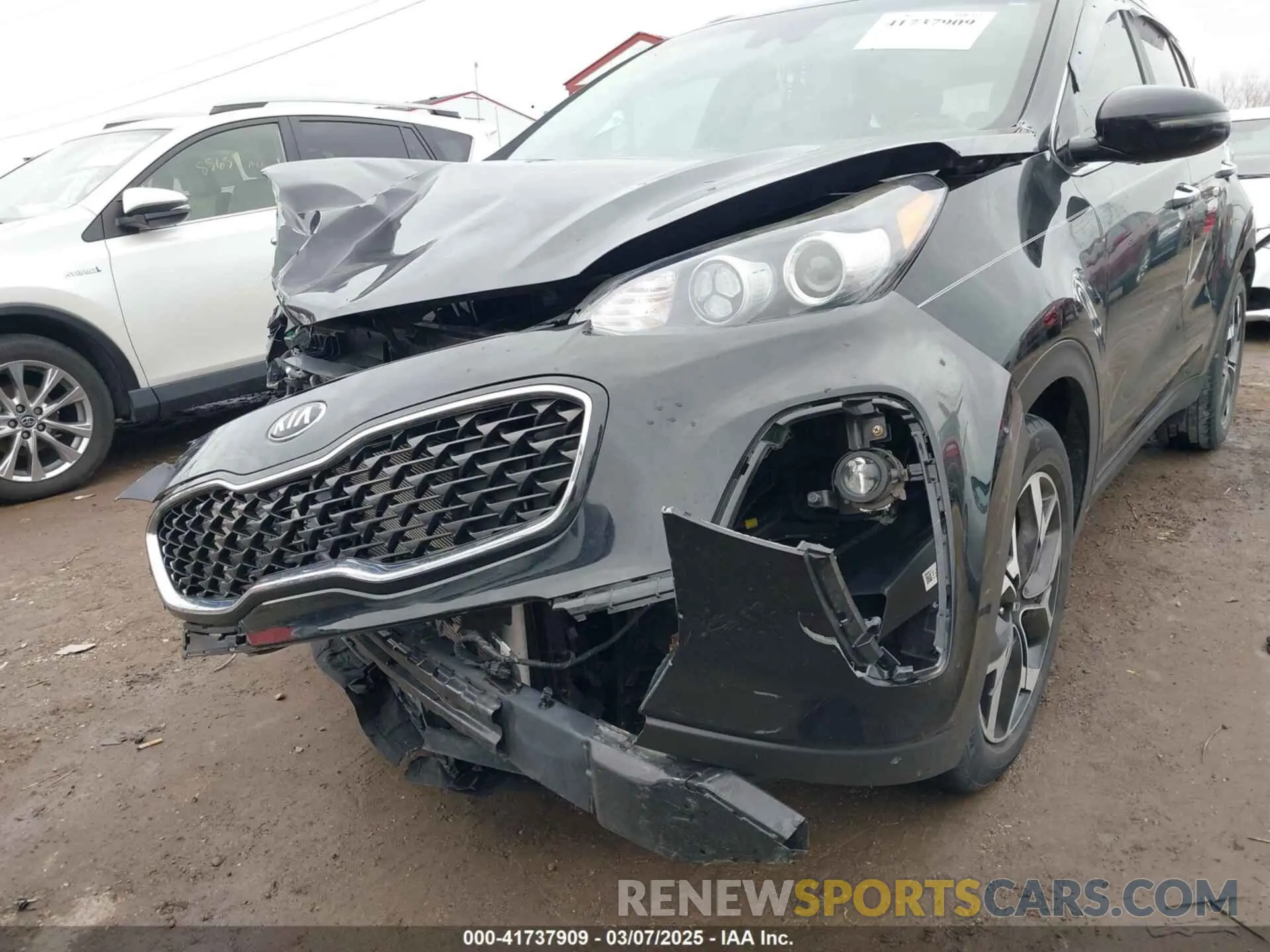 16 fotografías del automóvil dañado KNDPN3AC8M7912771 KIA SPORTAGE 2021