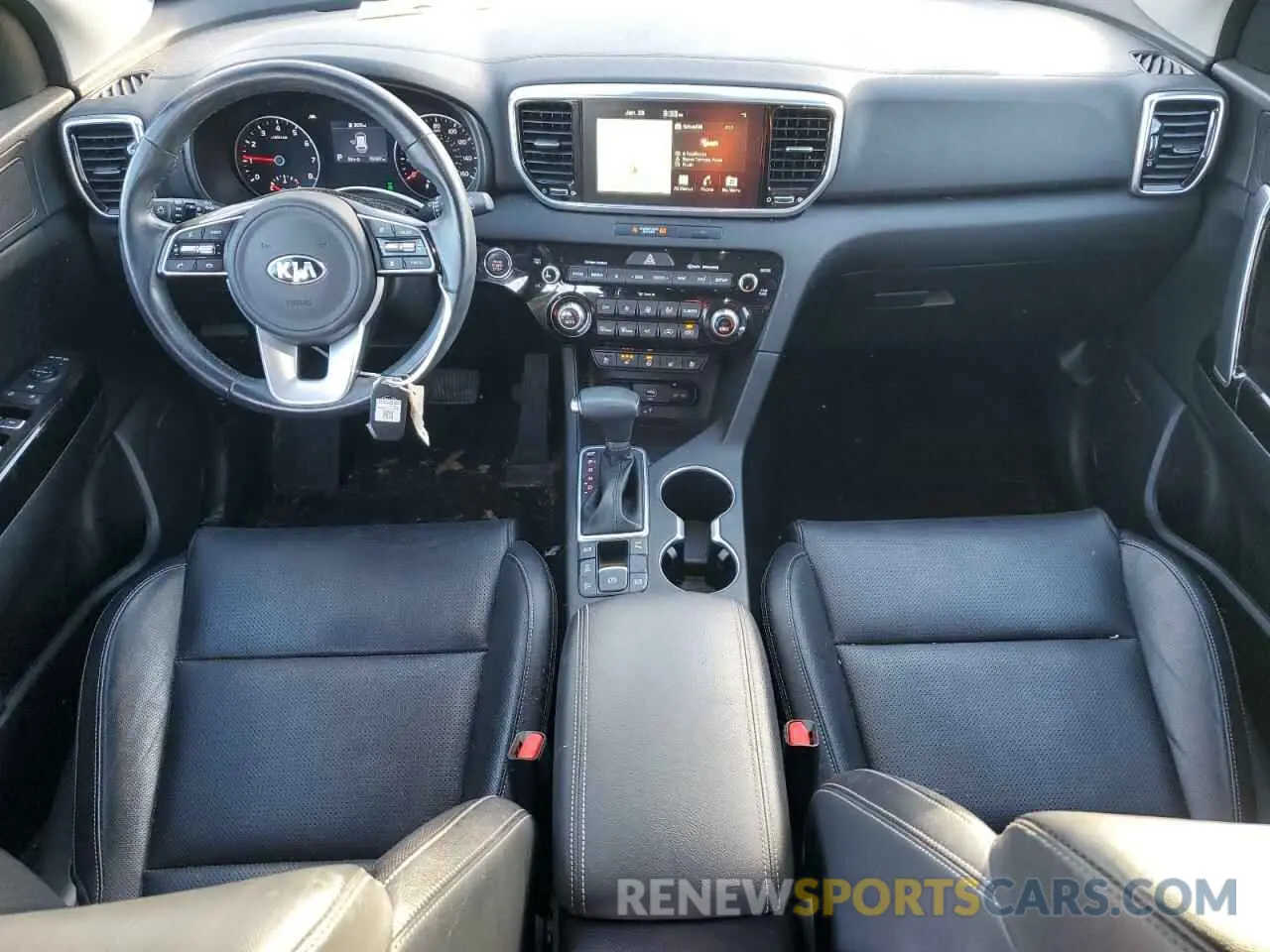 8 fotografías del automóvil dañado KNDPNCAC0M7858043 KIA SPORTAGE 2021