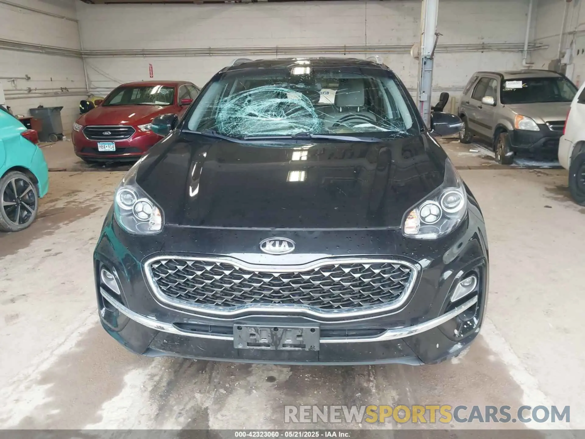 12 fotografías del automóvil dañado KNDPNCAC2M7905508 KIA SPORTAGE 2021