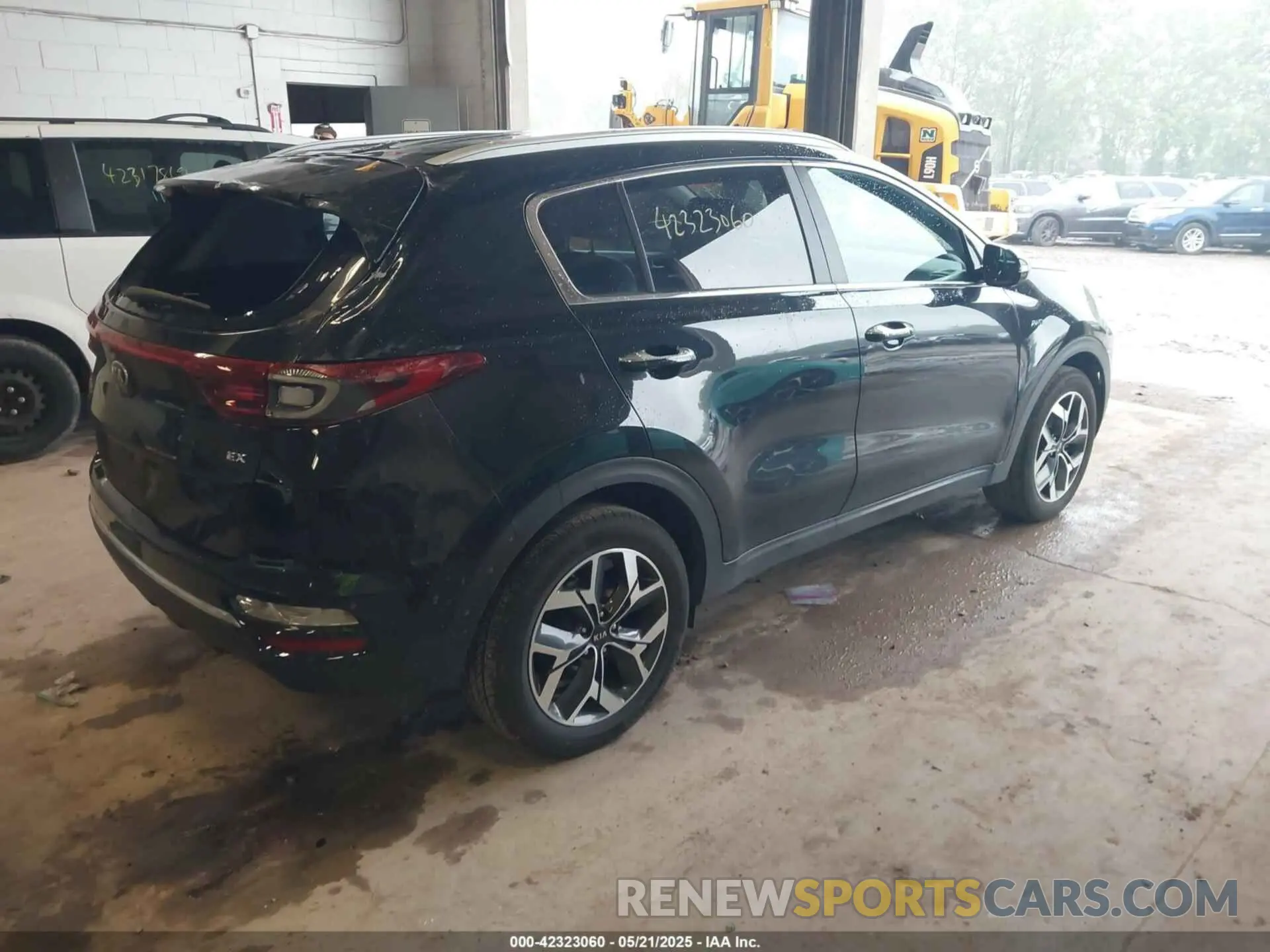 4 fotografías del automóvil dañado KNDPNCAC2M7905508 KIA SPORTAGE 2021