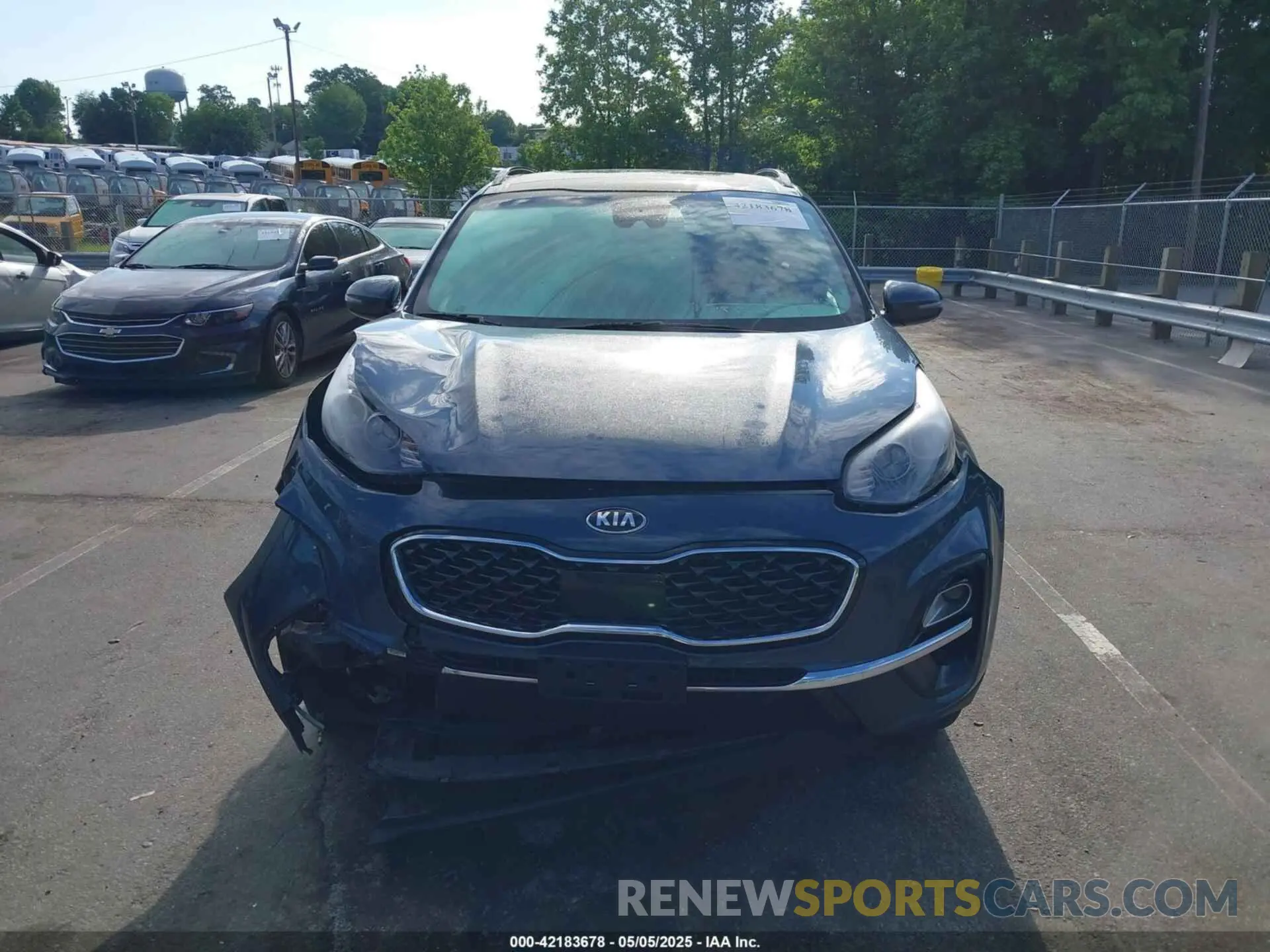 12 fotografías del automóvil dañado KNDPNCAC4M7897590 KIA SPORTAGE 2021