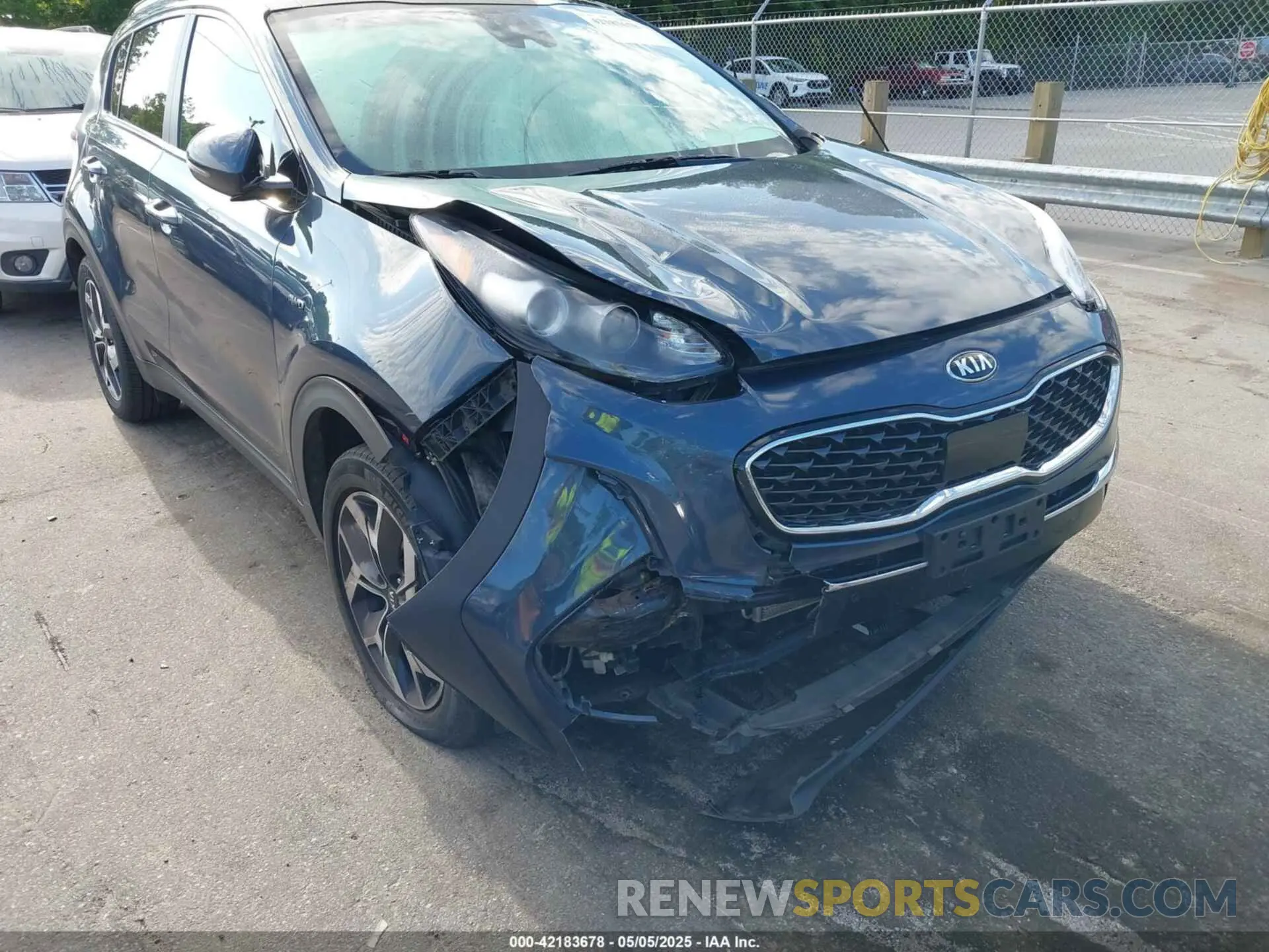 6 fotografías del automóvil dañado KNDPNCAC4M7897590 KIA SPORTAGE 2021