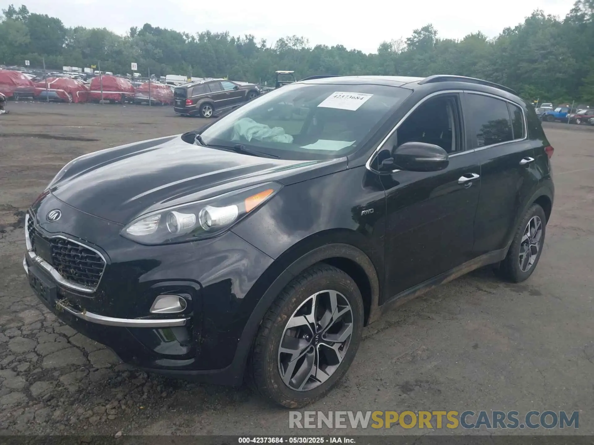 2 fotografías del automóvil dañado KNDPNCAC5M7848673 KIA SPORTAGE 2021