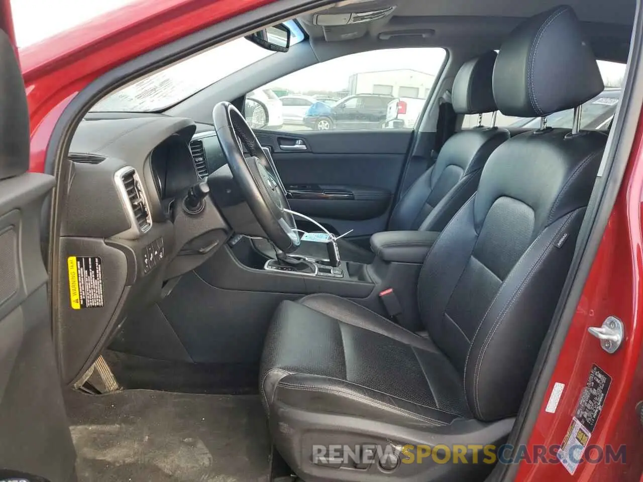 7 fotografías del automóvil dañado KNDPNCAC7M7859156 KIA SPORTAGE 2021