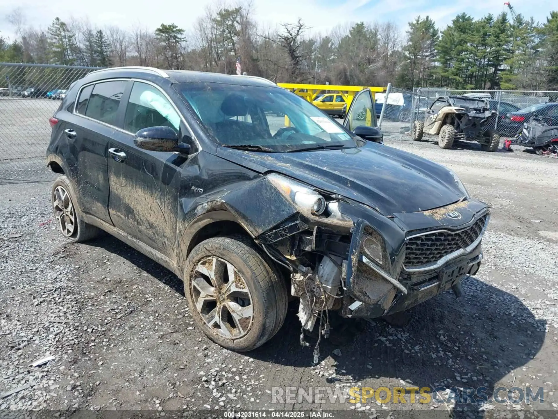6 fotografías del automóvil dañado KNDPNCAC7M7911398 KIA SPORTAGE 2021
